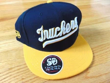 NEW RETRO STALL & DEAN TRUCKERS BLACK SCRIPT FITTED HAT SIZE 7 5/8