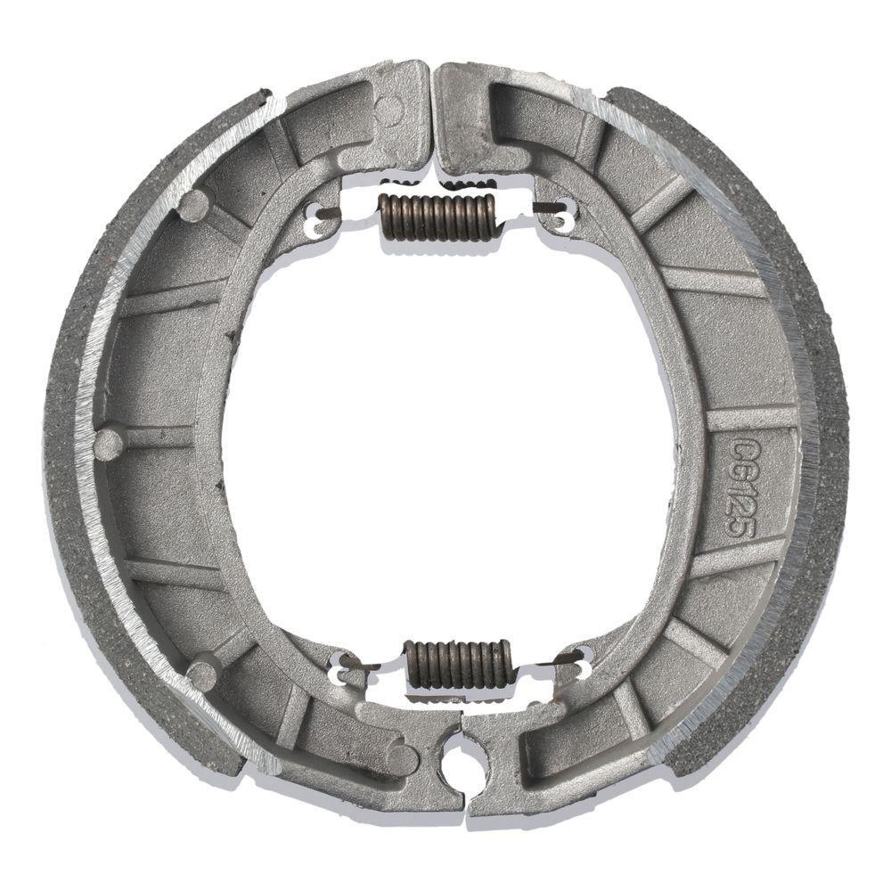 Metal Mini Bike Drum Brake Shoes Pad for Harbor Freight 6.5 engines