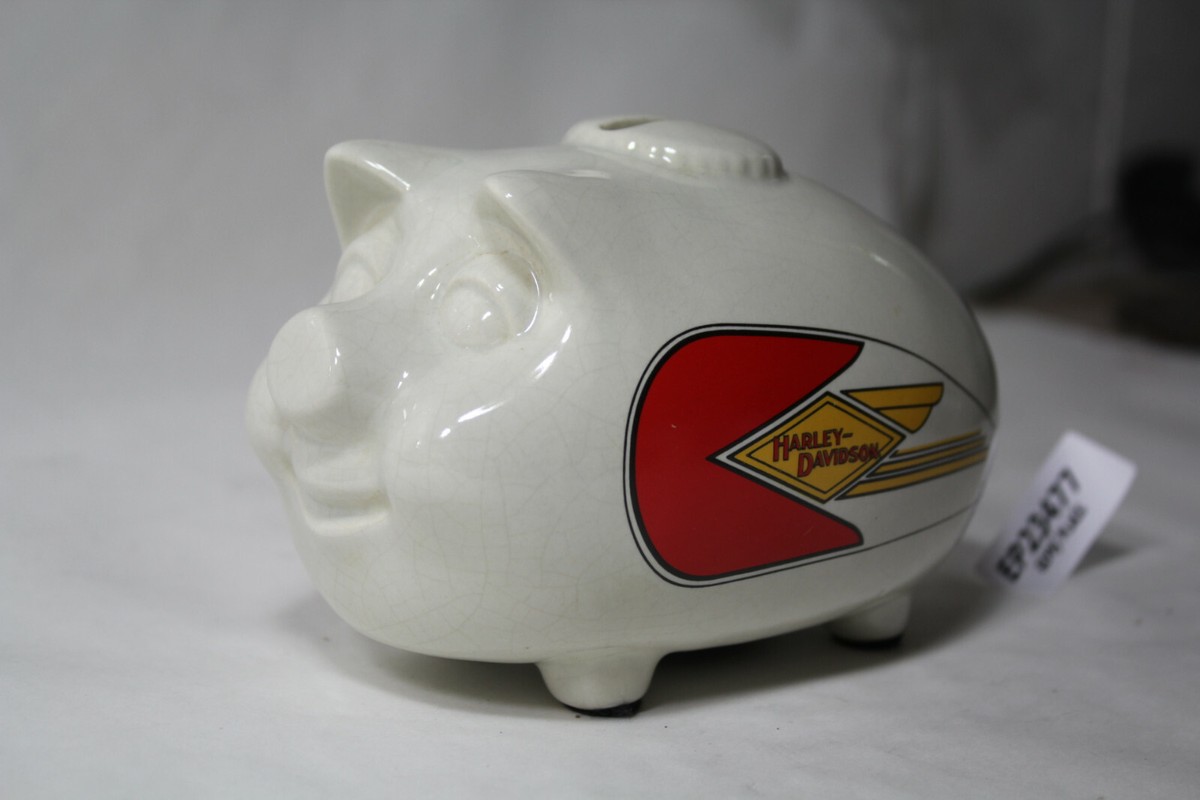 Harley-Davidson pig bank collectible Harley piggy money