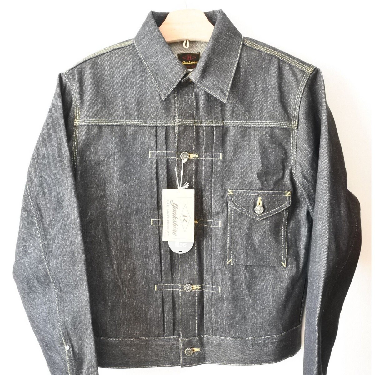 Yankshire Big Yank denim tracker jacket type 1 size 40 unused Made 