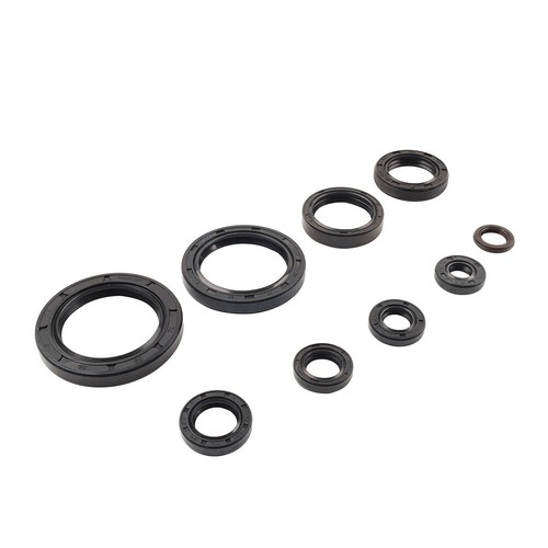 Complete Engine Oil Seal Kit Set 9pcs For Honda CRF250R 2010-2017 - Picture 4 of 9