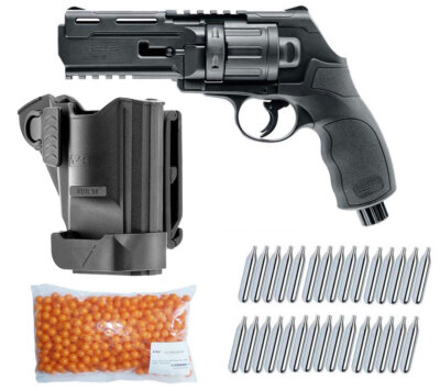 Umarex T4E TR 50 RAM Revolver cal.50 inkl. Holster, 500 Paintballs cal.50