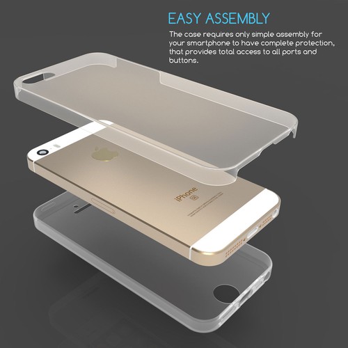 360 ° Frontal y posterior Transparente Cubierta de gel de piel de protección completa para HuaWei P10 - Imagen 6 de 6