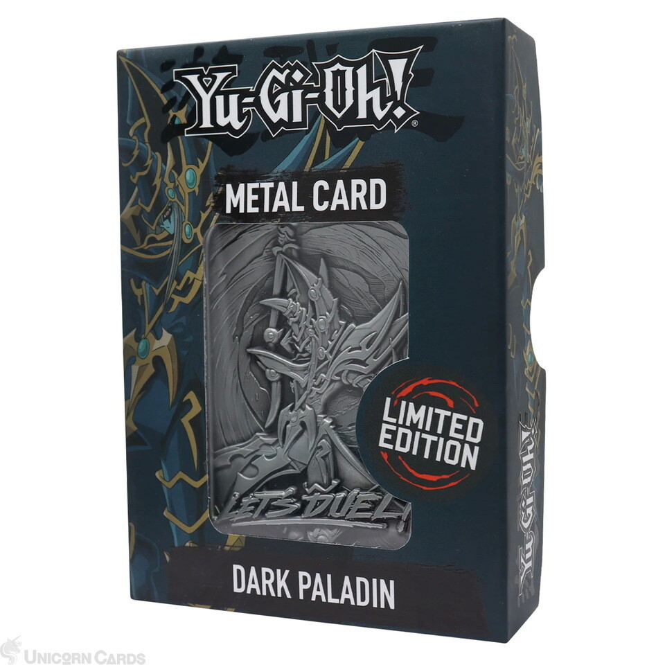 Yu-Gi-Oh! Limited Edition Collectable Metal Card - Dark Paladin