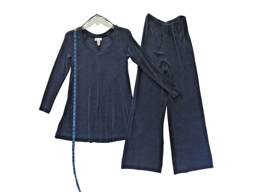 Expo brand 90's Women's Leisure Set, Loungewear, Travel Size Sm. Sapphire Blue. - Picture 5 of 12