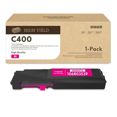 FADSOON  Replacement Magenta Toner 106R03539 for Xerox VersaLink C400 C405, 1-PK
