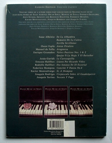 The Piano Music of Spain (La Musica Para Piano de Espana), Jasmine Edition - Picture 2 of 3
