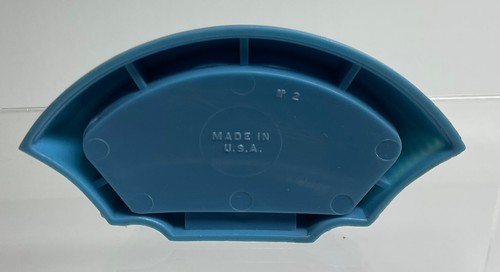 Vintage Art Deco Ring Box Beautiful Blue Celluloid 1920'S display prop - Picture 4 of 6