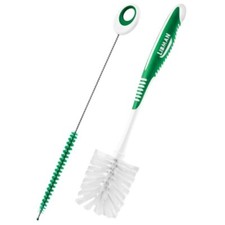 Libman 2.5 in. W Soft Bristle 6 in. Bottle and Straw Brush Set Cleaning