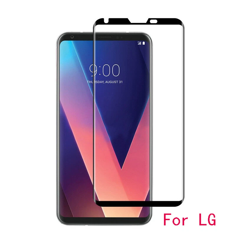 Curved Full Cover Tempered Glass For LG G8 G9 V50 V40 V30 Screen Protector Film - Image 4 of 4