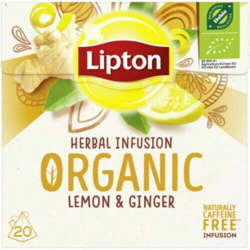 Organic Lipton infusiones de té y