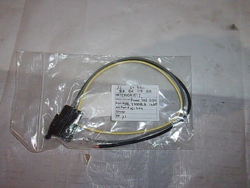 1977 NEW Corvette Harness Connector Radio Power Lead - 第 1/5 張圖片