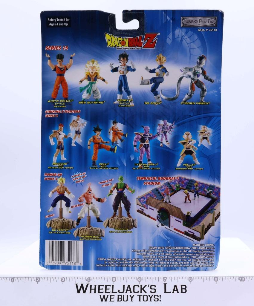 Cyborg Frieza Trunks Saga Dragon Ball Z 2004 Jakks Pacific MOSC