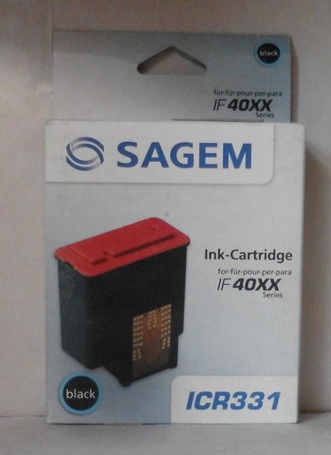 Cartucho de tinta original Sagem ICR331 negro para IF4035 IF4065 252513635 EMBALAJE ORIGINAL A - Imagen 1 de 1