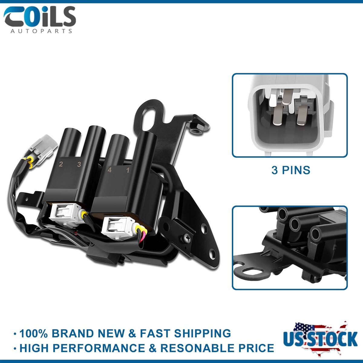 Ignition Coil For Hyundai 2003-2006 Elantra Tiburon 2005 Ignition Coil For Hyundai 2003-2006 Elantra Tiburon 2005