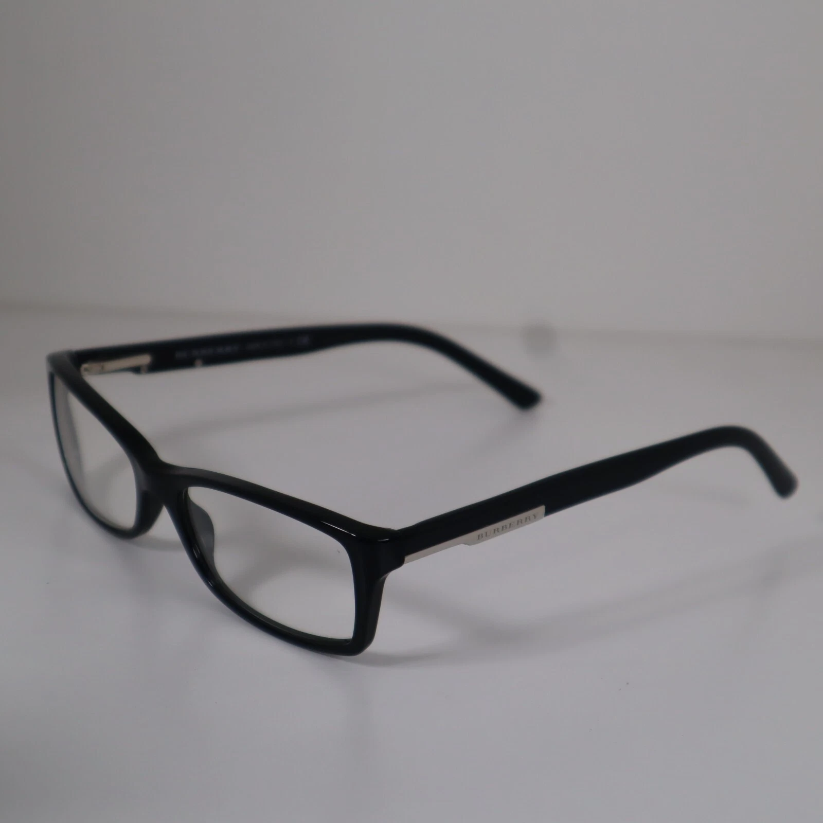 Burberry B 2076 3001 Black Frames Silver Accents 52 16 135mm