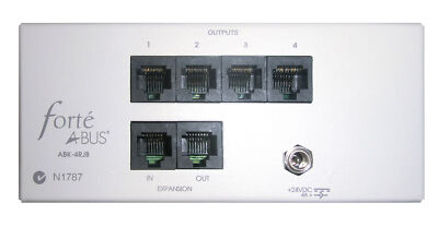 A-Bus Single Source 4 Room Distribution Hub