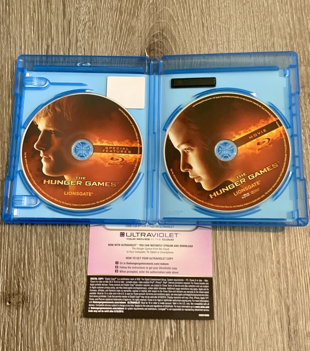 ☺︎ The Hunger Games (Blu-ray + Digital Copy 2-Disc Set Ultraviolet