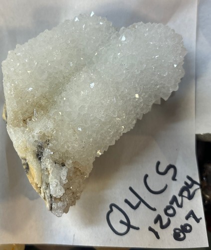 Fantastic CHALCEDONY QUARTZ STALACTITE Crystal Cluster 376.9 Grams India - Picture 21 of 21