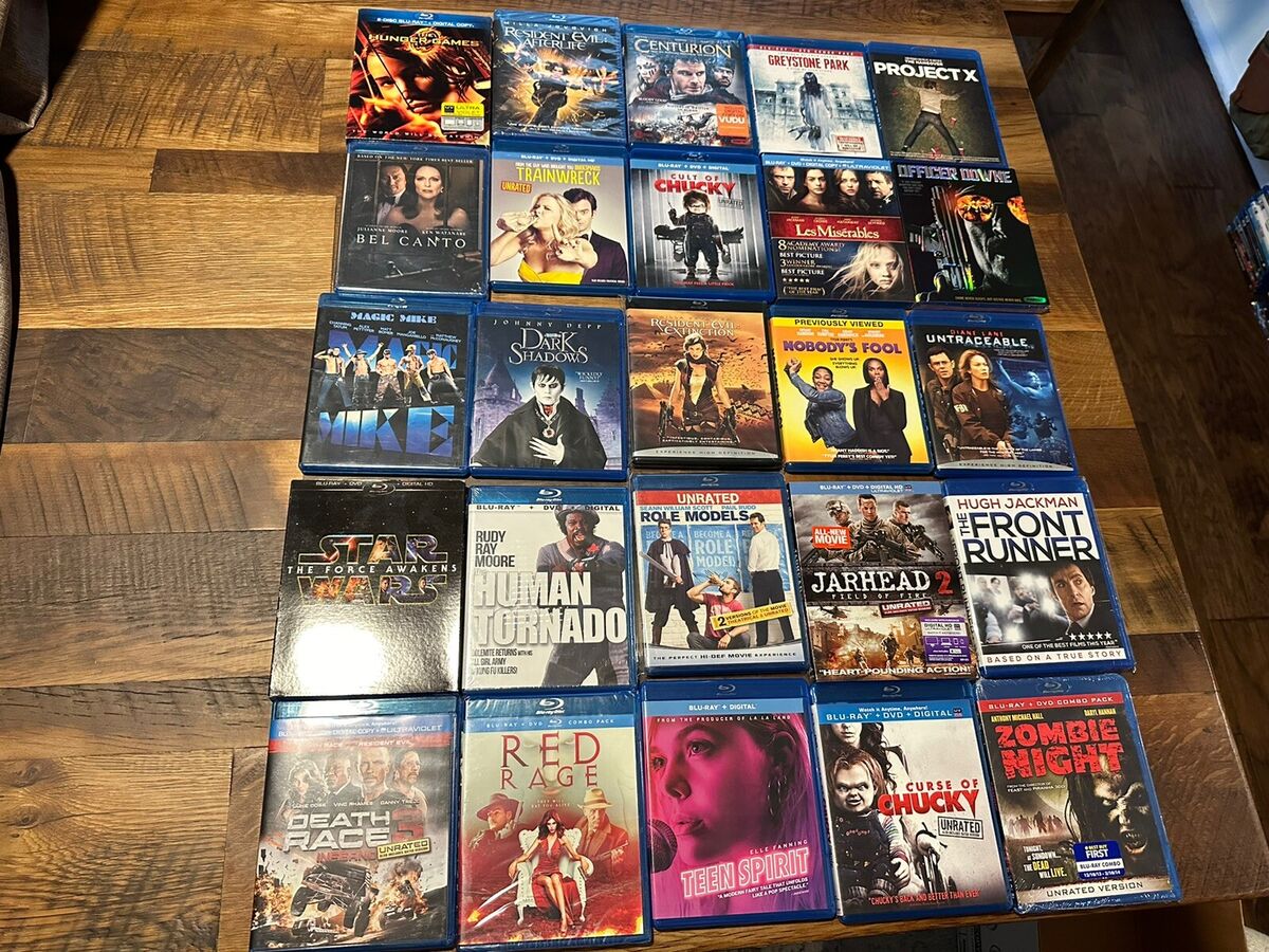 Blu Ray Movies Lot 1*Thrillers, Comedy, Horror, Action,Sci Blu Ray Movies Lot 1*Thrillers, Comedy, Horror, Action,Sci