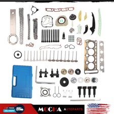 For Audi VW TSI TFSI 2.0T 2008+ Head Gasket Set Timing Chain Tool Kit Valves NEW