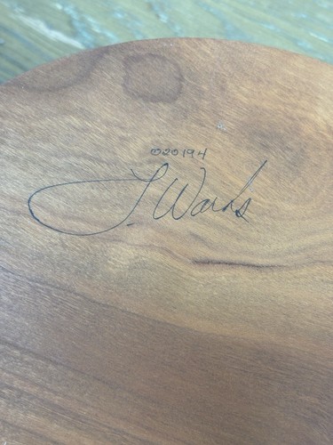 Caja de madera hecha a mano forrada y firmada - Imagen 9 de 16