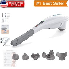 Powerful Electric Deep Tissue Massager for Neck, Back, Leg  More - Rechargeable