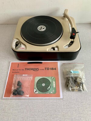 VINTAGE THORENS TD 184 CLEAN COLLECTORS CONDITION USED
