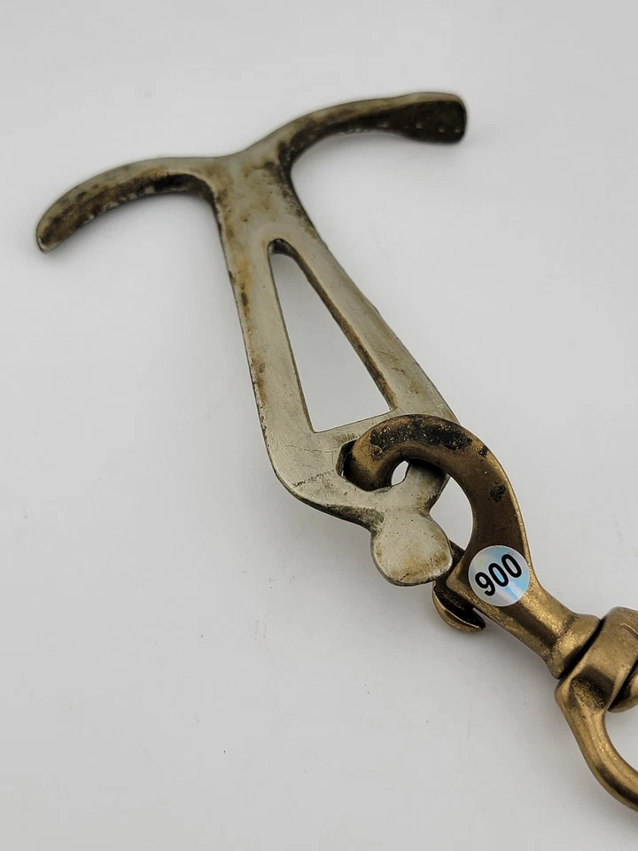 Antique Early 1900's Horse Hoof Pick Combination Tool W Belt Loop Hook England. - Image 2 of 4
