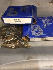 2pcs RTL11 Andrews Used Thrust Roller Bearing Machine Take Off Gar3