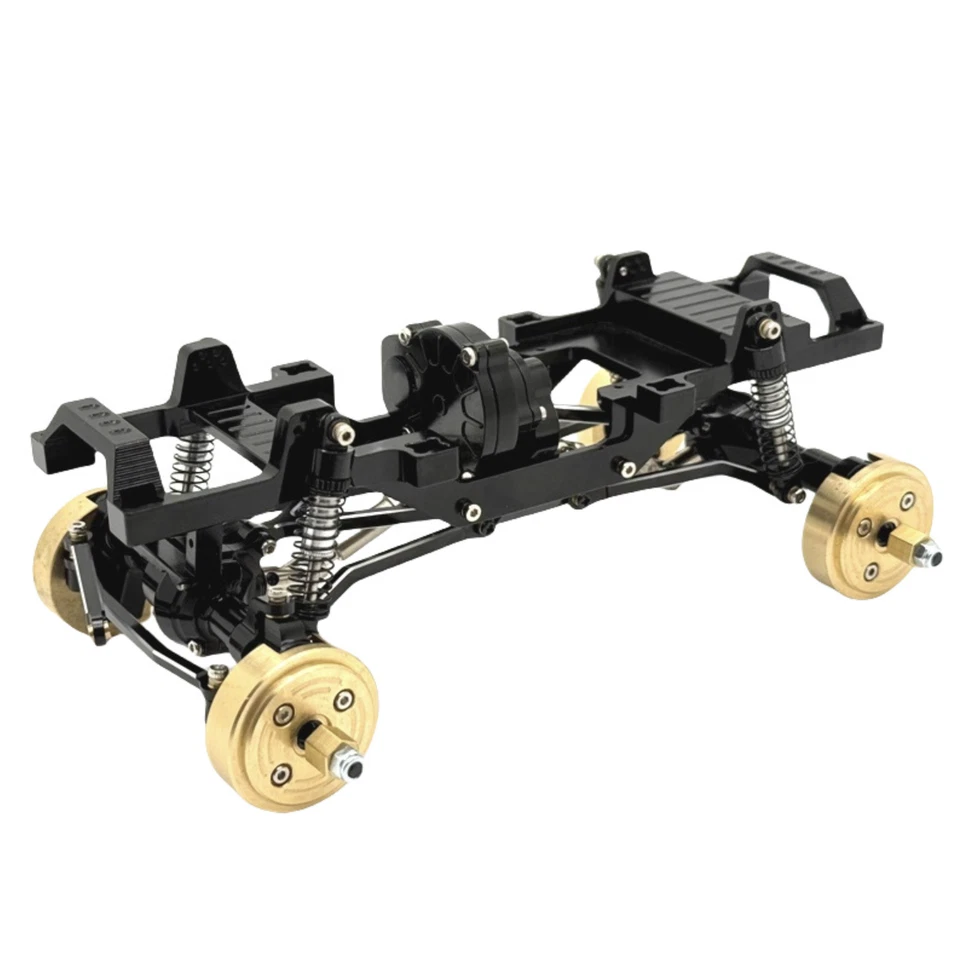 Aluminum Metal Body Chassis Frame Assembled For FMS 1/24 FCX24 Rc car DIY Upgrad - Image 2 of 4