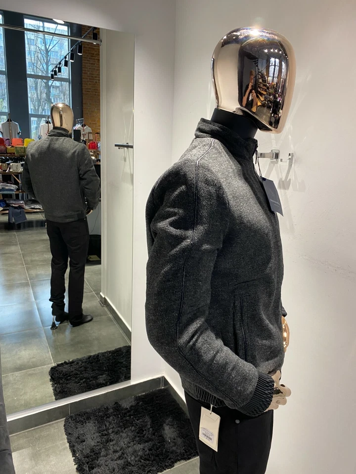 STEFANO RICCI Cashmere Blouson Jacket Size 56 / 2XL (100% Authentic & NEW) - Image 4 of 4