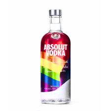 Absolut Vodka 1L Gilbert Baker - Limited Edition - Sammlerflasche Wodka - 2021