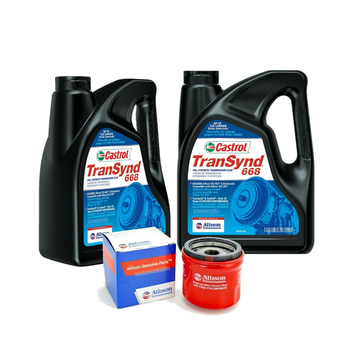 Allison Transynd TES 668 Full Synthetic Transmission Fluid PKG 2