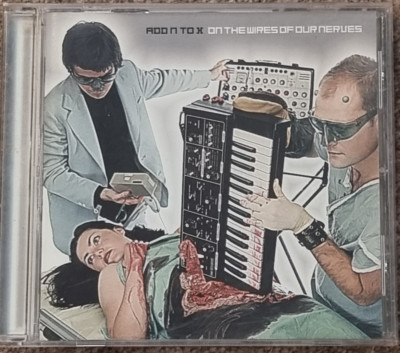ADD N TO X  On The Wires Of Our Nerves CD ALBUM UK pessing  STL 010-CD