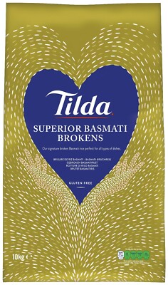 TILDA Basmati Bruchreis Basmatireis Superior Broken Basmati Rice 2er Pack 2x10kg