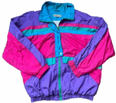 Vintage Bright Retro Saved By The Bell 90s Windbreaker Vintage Bright Retro Saved By The Bell 90s Windbreaker