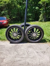 3 Used 22 Inch Rims And Tires For 2012 Range Rover Evoque