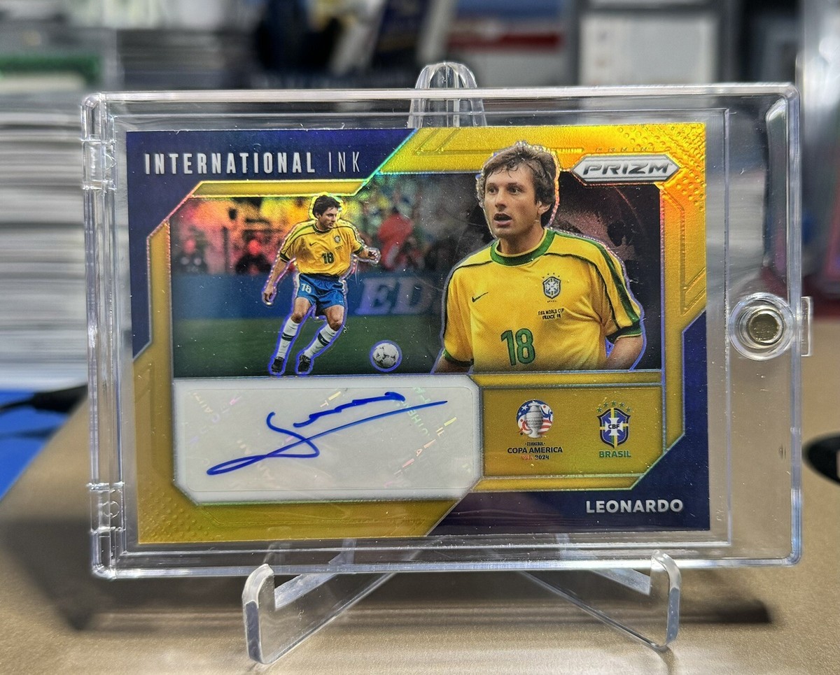 2024 PANINI PRIZM LEONARDO レオナルド 直筆サイン