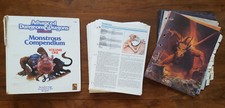 MIXED LOT MONSTROUS COMPENDIUM VOLUME 1  2 2ND EDITION DUNGEONS  DRAGONS TSR