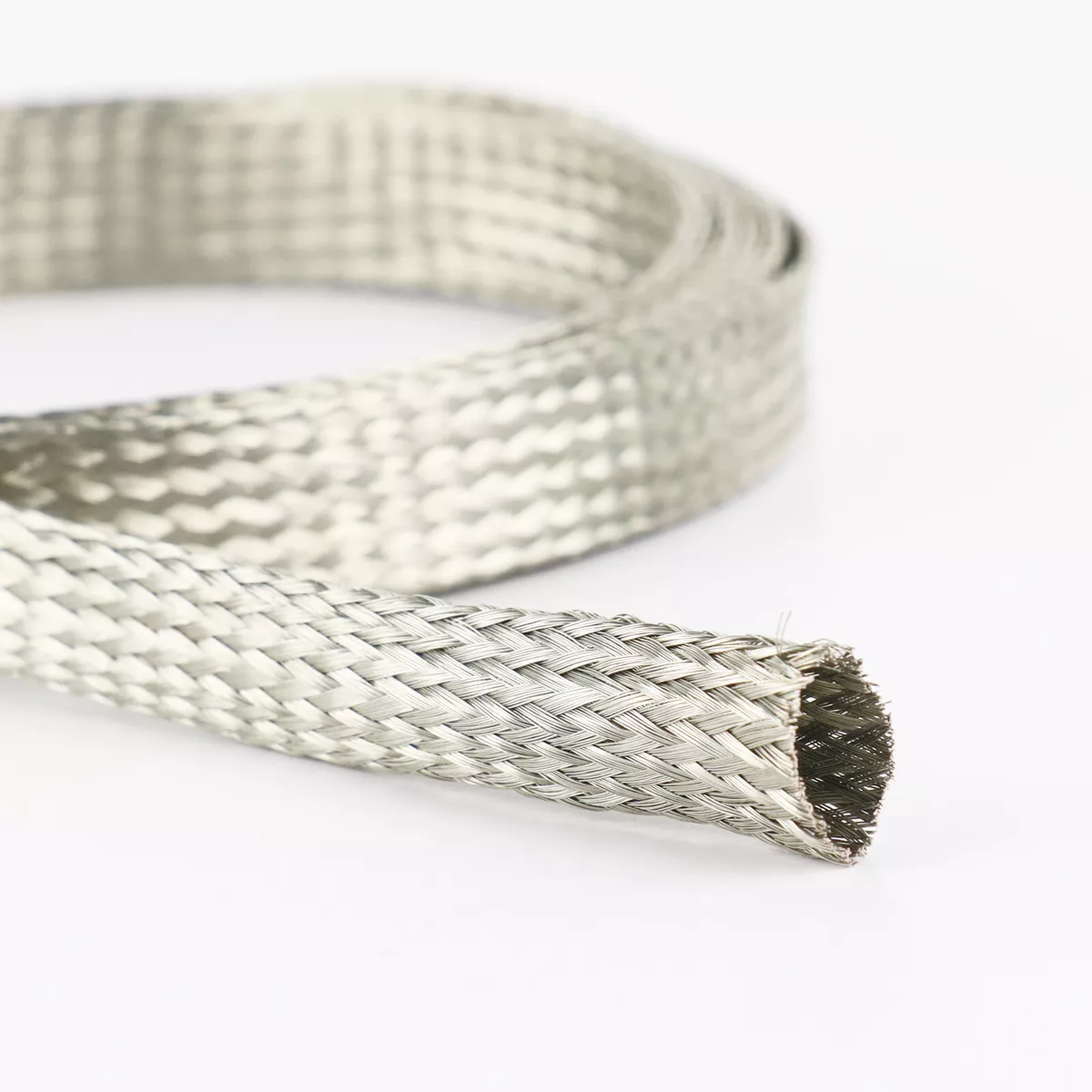 Braided Tinned Copper Hose Metal Shielding Sleeve Wire Wrap Sheath