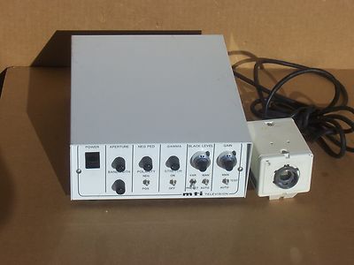 Dage-MTI Television CCD-71 Camera Controller And Camera