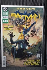 Batman #46 Cover A DC 2018 Signed by Tom King & Tony S Daniel Booster Gold 9.4