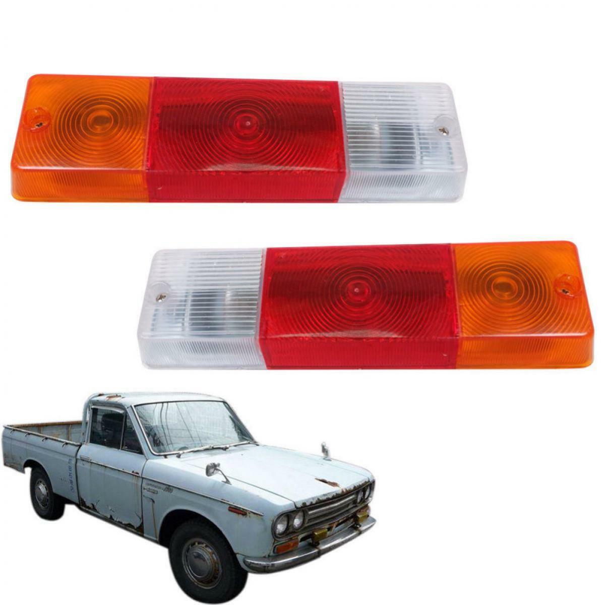 For Nissan Datsun 520 521 J13 1300 Pickup 1966-72 Pair Tail Light
