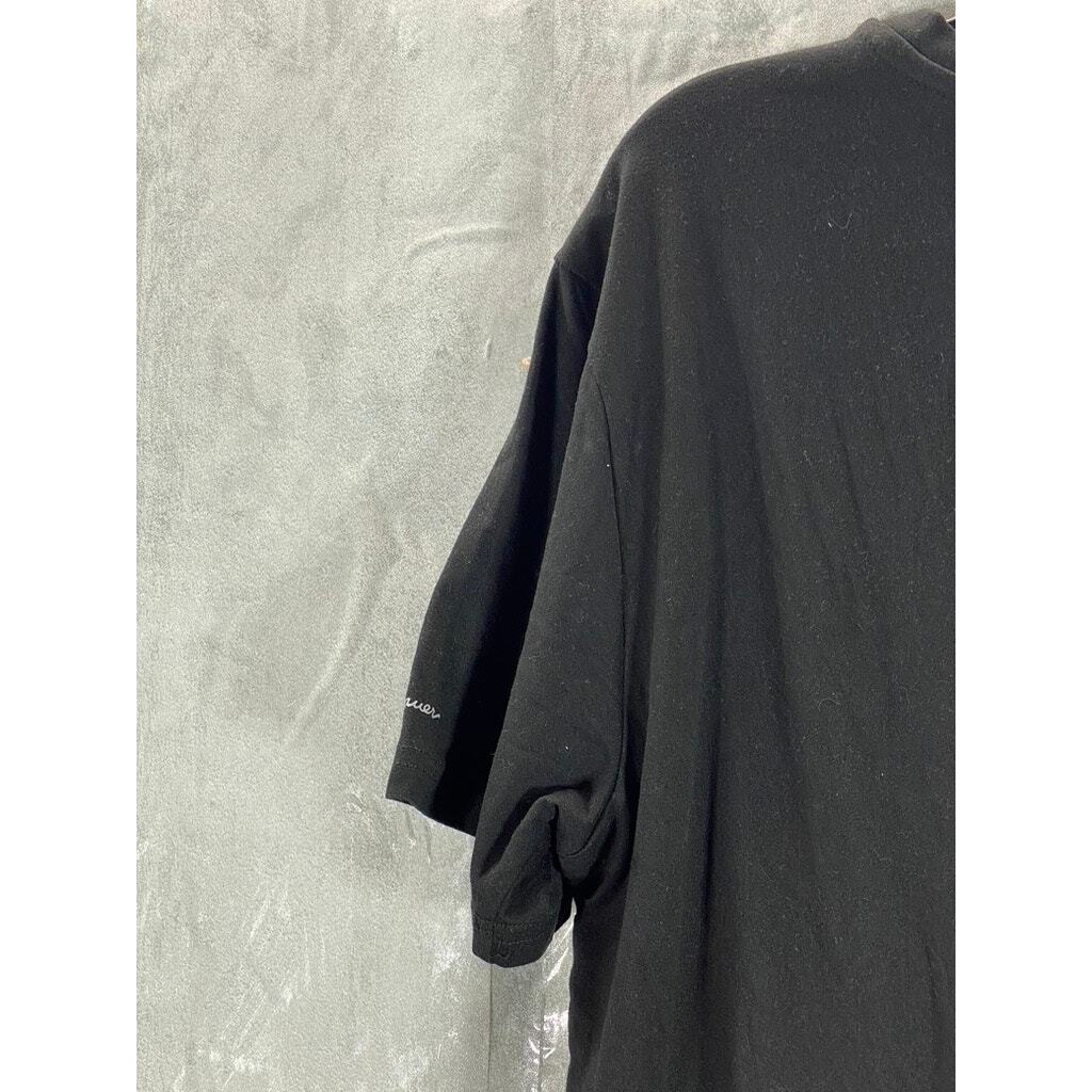 EDDIE BAUER Men's Black Solid Basic Crewneck Shor… - image 5