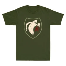 WWII Vintage Ghost Army World War 2 Funny Graphic Vintage Men's Cotton T-Shirt