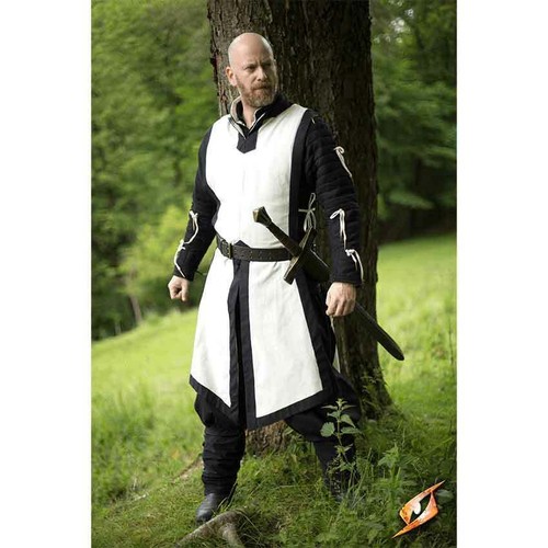 Medieval Surcoat Reenactment Clothing Tabard Vintage Mens Tunic Red Color - Picture 20 of 53