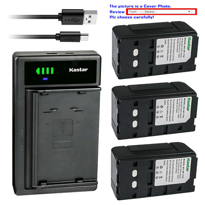 Kastar Smart Charger Battery for Sony CCD-TR403 CCD-TR420 CCD-TR420E CCD-TR44