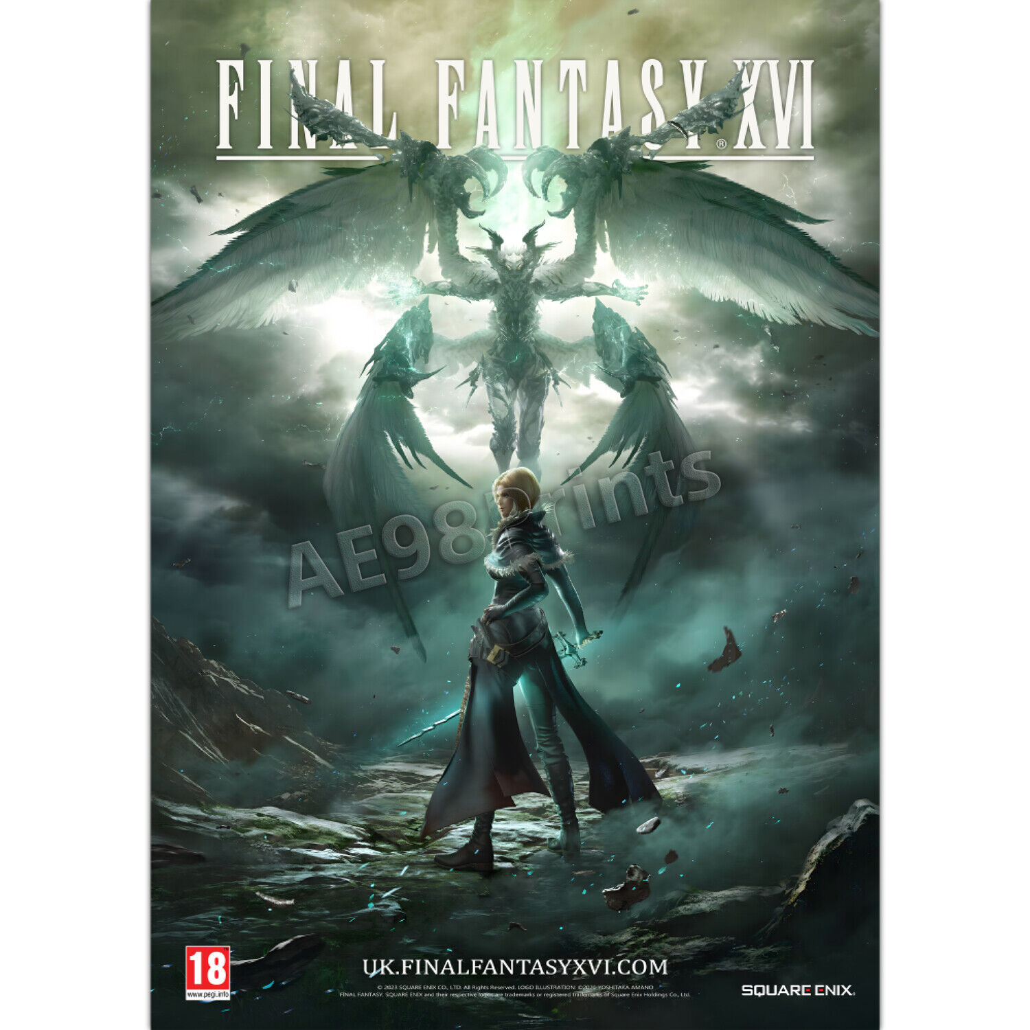 Final Fantasy XVI 16 Dominants Posters Wall Art Print Room 