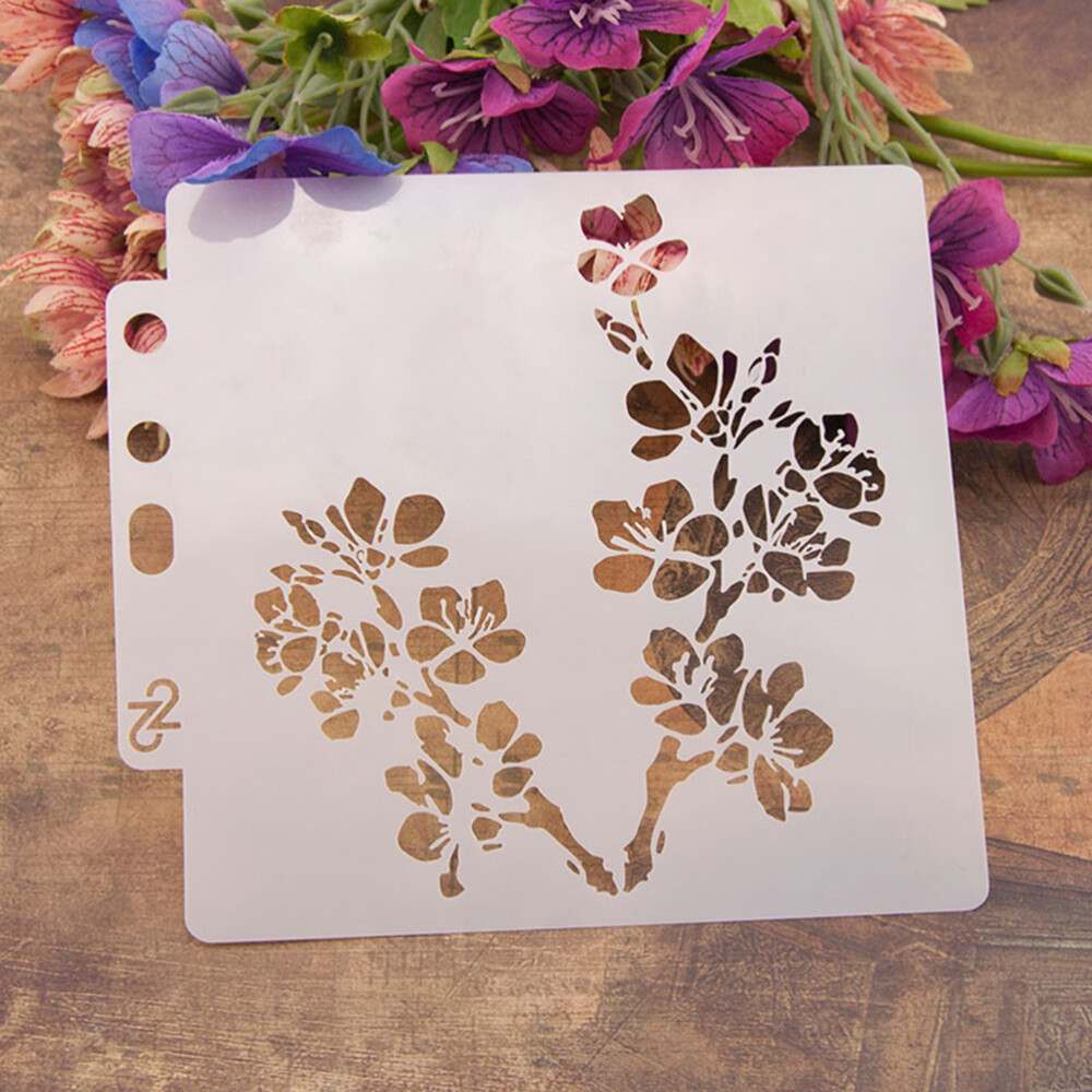 UNICRAFTALE Diamant Schablonen Metall - Wiederverwendbare Vorlagen Für Holzbrennen & Kunst